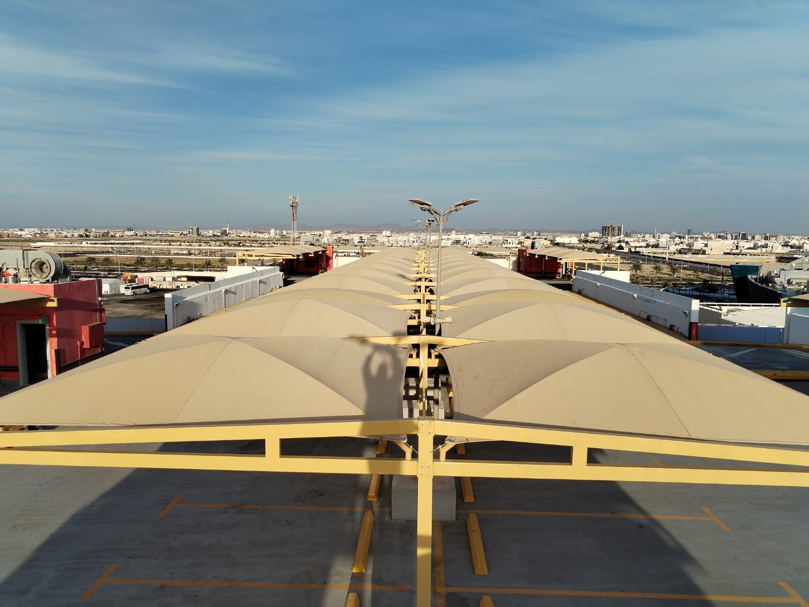 مظلات مواقف سيارات الرياض