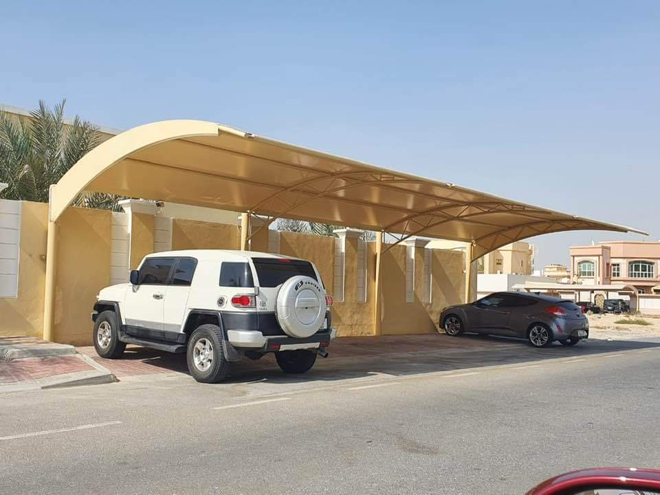مظلات سيارات خارجية